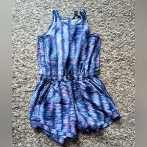 Athleta Girl Size 8/10 Tie-Dye Romper